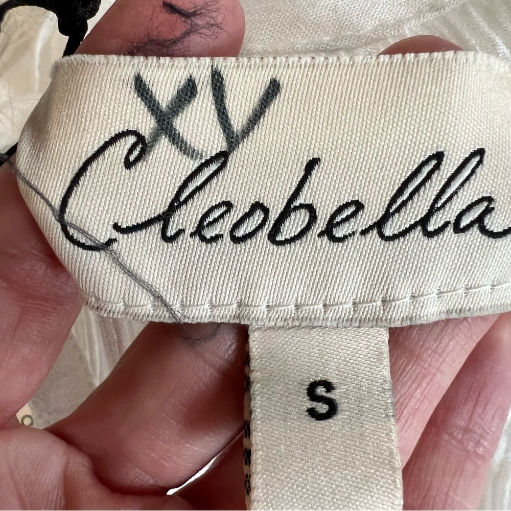 Cleobella High Neck Open Back Double Slit Maxi Dress Size S - Picture 7 of 15